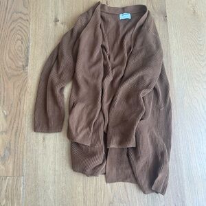 Old Navy Brown Cardigan Sweater Soft Cozy